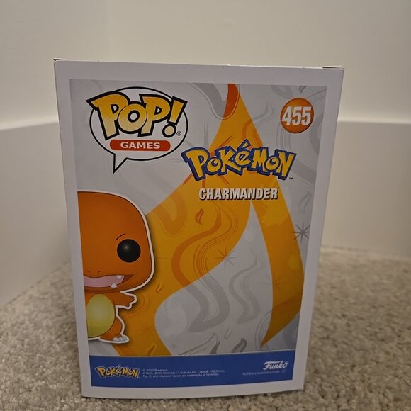 Funko Pop! Vinyl: Pokémon - Charmander (Diamond Glitter) - Target Emerald - Picture 3 of 6